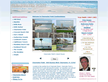 Tablet Screenshot of clearwaterpointcondominiums.com